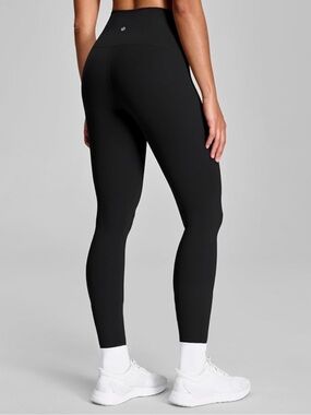High-Rise Black Leggings - Women's Performance Tights